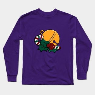 Mistletoe and sleigh bell Long Sleeve T-Shirt